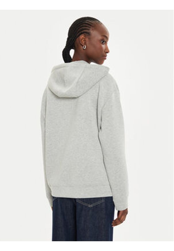 Pinko Bluza Gesso Zippato 104122 A2A5 Szary Regular Fit. Kolor: szary. Materiał: syntetyk