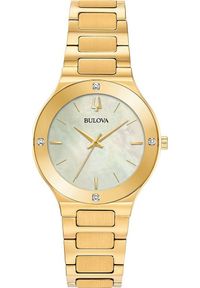 Zegarek Bulova Zegarek damski Bulova 97R102 złoty. Kolor: złoty #1