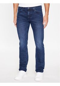 Lee Jeansy 112342268 Niebieski Regular Fit. Kolor: niebieski