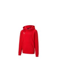 Bluza dla dzieci Puma teamGOAL 23 Casuals Hoody Jr czerwona. Kolor: czerwony