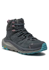 HOKA - Hoka Trekkingi Kaha 3 Gtx GORE-TEX 1123156 Szary. Kolor: szary. Materiał: nubuk, skóra #6