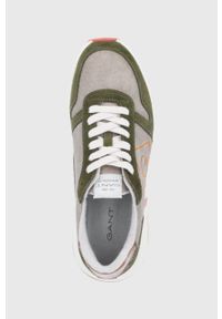 GANT - Gant Buty Rawsson kolor beżowy. Nosek buta: okrągły. Zapięcie: sznurówki. Kolor: zielony #3