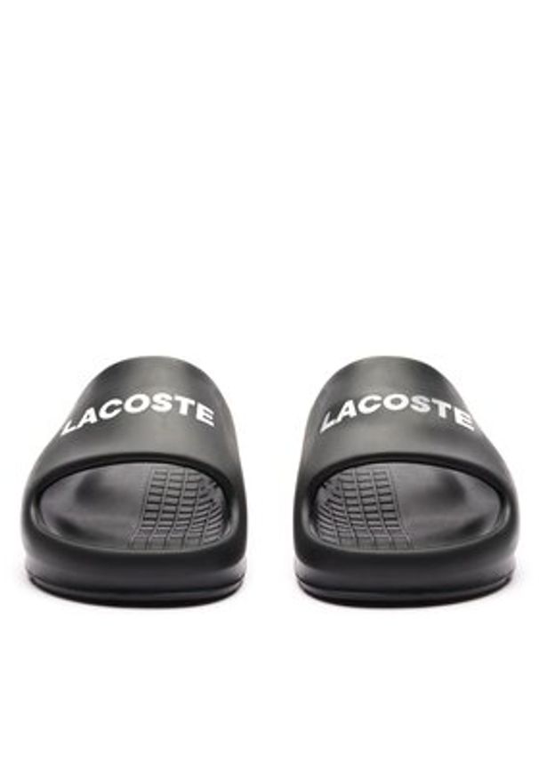 Lacoste Klapki Branded Serve Slide 2.0 747CMA0015 Czarny. Kolor: czarny
