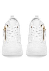 DeeZee Sneakersy AM1108 Biały. Kolor: biały. Materiał: skóra #6