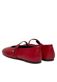 Steve Madden Baleriny Rejoice SM11003565 Czerwony. Kolor: czerwony. Materiał: skóra