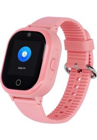 Smartwatch Bezpieczna Rodzina GJD.06 + Pakiet 12 miesięcy subskrypcji Różowy. Rodzaj zegarka: smartwatch. Kolor: różowy #1