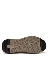 skechers - Skechers Półbuty Oswin 204866 Brązowy. Kolor: brązowy. Materiał: skóra, nubuk #2