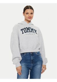 Tommy Jeans Bluza Varsity DW0DW19291 Szary Relaxed Fit. Kolor: szary. Materiał: bawełna #1