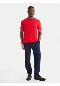 Hugo - HUGO T-Shirt Dero222 50466158 Czerwony Regular Fit. Kolor: czerwony. Materiał: bawełna #3