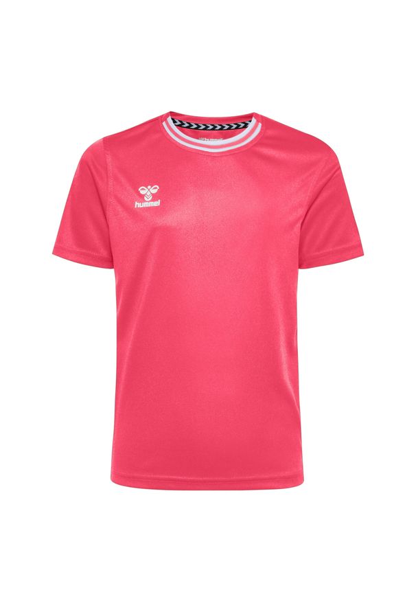 Koszulka dla dzieci Hummel Playful. Kolor: różowy. Sport: piłka nożna