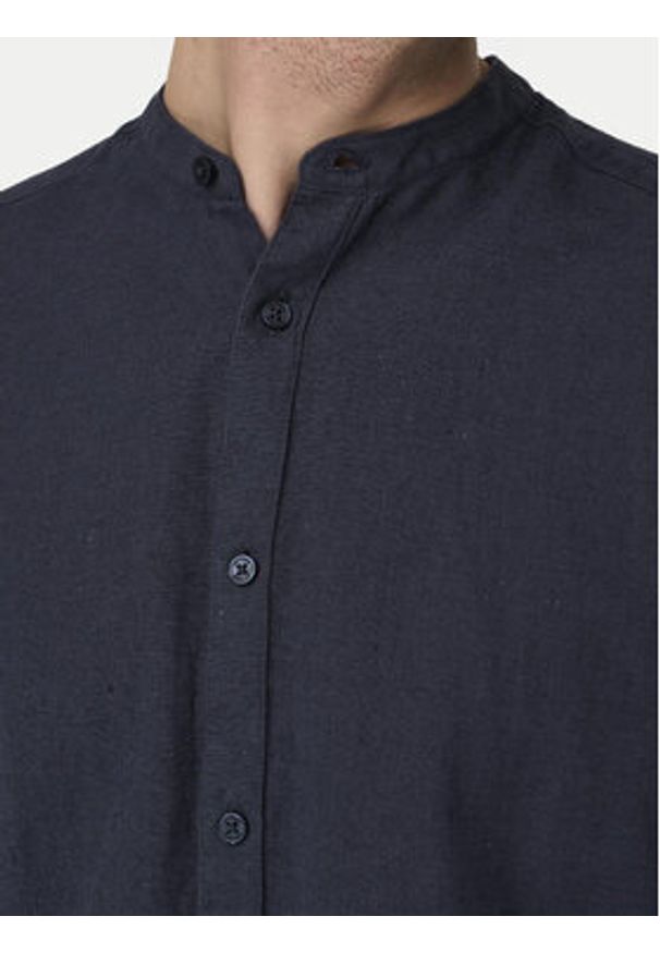 Only & Sons Koszula Caiden 22019173 Granatowy Slim Fit. Kolor: niebieski. Materiał: bawełna