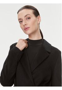 Calvin Klein Płaszcz wełniany Essential K20K205937 Czarny Regular Fit. Kolor: czarny. Materiał: wełna #6