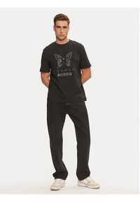 Richmond X T-Shirt Garon UMA24067TS Czarny Regular Fit. Kolor: czarny. Materiał: bawełna #2