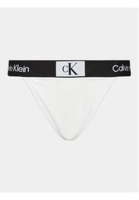 Calvin Klein Swimwear Dół od bikini KW0KW02259 Biały. Kolor: biały. Materiał: syntetyk #2