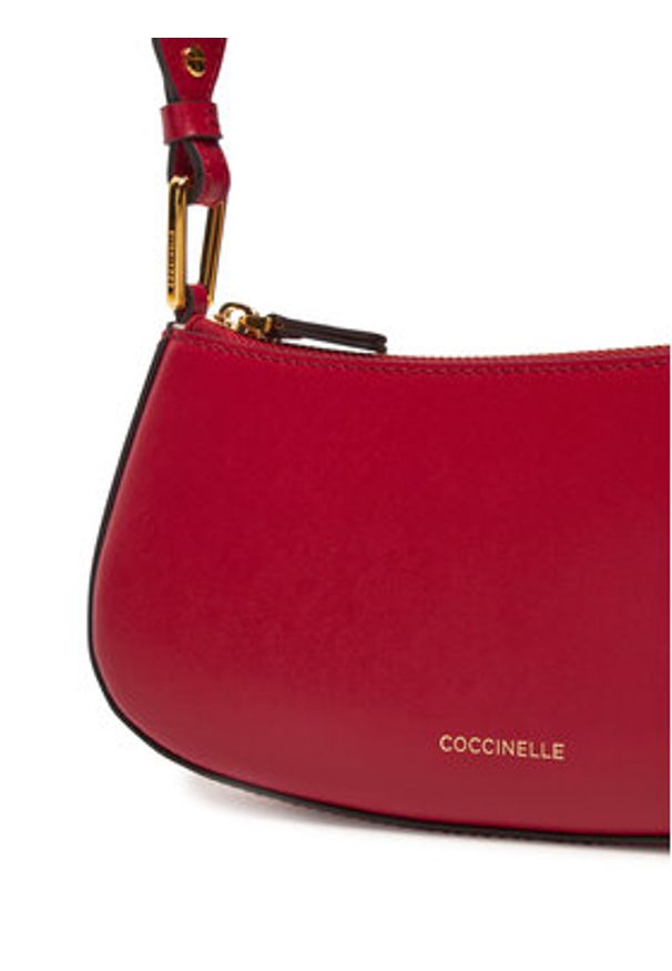Coccinelle Torebka E5 S3A 52 01 01 Bordowy. Kolor: czerwony. Materiał: skórzane