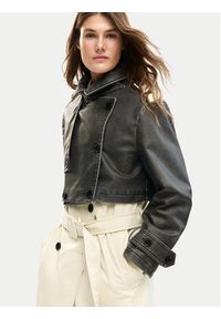 Desigual Trencz Duolo 26SWEW34 Écru Regular Fit. Materiał: syntetyk #3