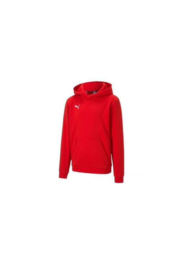 Bluza dla dzieci Puma teamGOAL 23 Casuals Hoody Jr czerwona. Kolor: czerwony