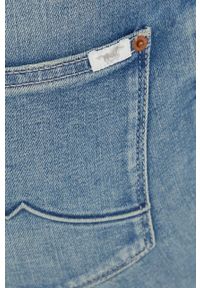 Mustang jeansy June Flared damskie high waist. Stan: podwyższony. Kolor: niebieski #3
