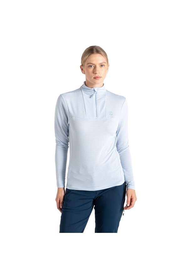 DARE 2B - Damska Warstwa Torrek Stretch Midlayer. Kolor: niebieski. Styl: sportowy. Sport: turystyka piesza