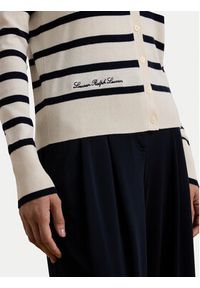 Lauren Ralph Lauren - LAUREN RALPH LAUREN Kardigan 200957476002 Biały. Kolor: biały. Materiał: bawełna #4
