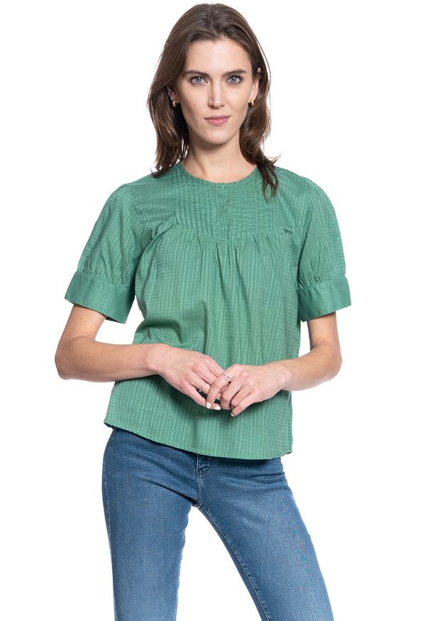 Mustang - DAMSKA BLUZKA MUSTANG ELSA CROCHET BLOUSE 1009478 6318