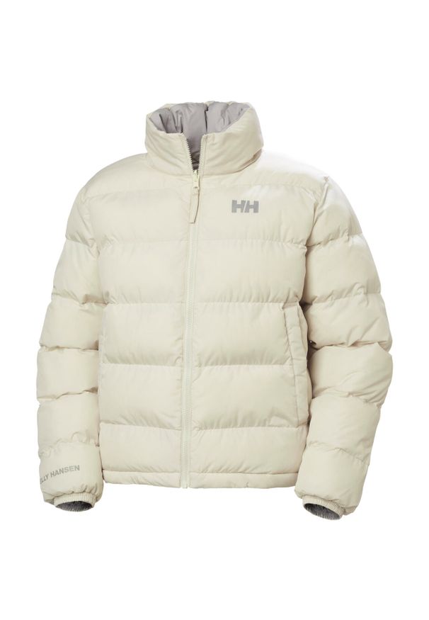 Damska odwracalna kurtka puchowa Helly Hansen Yu 23. Kolor: beżowy, wielokolorowy, biały. Materiał: puch. Styl: elegancki