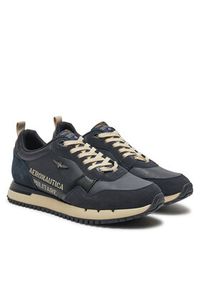 Aeronautica Militare Sneakersy 242SC283CT3384 Granatowy. Kolor: niebieski. Materiał: skóra #6