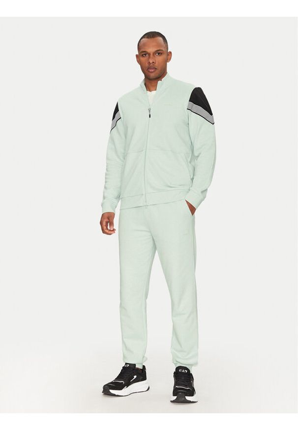 EA7 Emporio Armani Dres 7M000268 AF12451 U9060 Niebieski Regular Fit. Kolor: niebieski. Materiał: bawełna