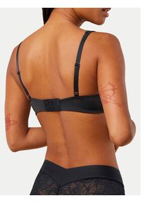 Triumph Biustonosz z fiszbiną Illusion 10219845 Czarny. Kolor: czarny. Materiał: syntetyk #4