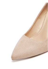 DeeZee Szpilki IV-DBC Beżowy. Kolor: beżowy. Materiał: materiał. Obcas: na szpilce #7