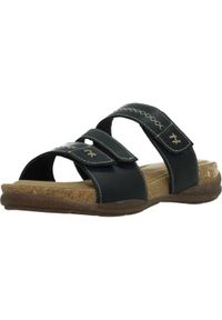 Clarks - Sandały CLARKS ROSEVILLE BAY Niebieski. Kolor: niebieski. Materiał: tkanina, skóra. Sezon: lato