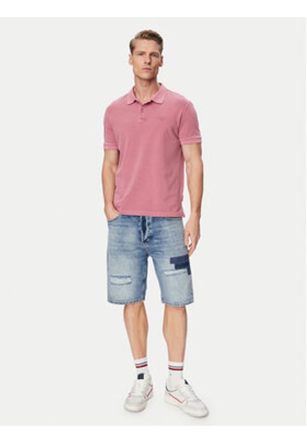 Tommy Jeans Szorty jeansowe Otis DM0DM23065 Niebieski jasny Regular Fit. Kolor: niebieski. Materiał: jeans, bawełna