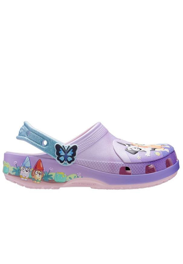 Klapki dziecięce Crocs Toddler Bluey Friends Forever Classic Clog 212370-90H - różowe. Kolor: różowy. Sezon: lato