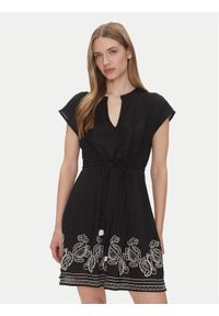 JDY Sukienka letnia Risso 15347077 Czarny Standard Fit. Kolor: czarny. Materiał: wiskoza. Sezon: lato #1