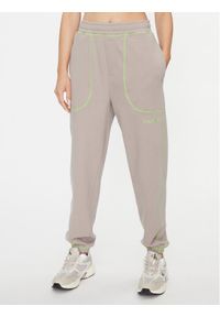 Calvin Klein Underwear Spodnie dresowe 000QS7016E Szary Regular Fit. Kolor: szary. Materiał: bawełna #1
