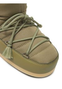 Moon Boot Śniegowce Evx Pumps Nylon 80D1470020 Khaki. Kolor: brązowy. Materiał: skóra