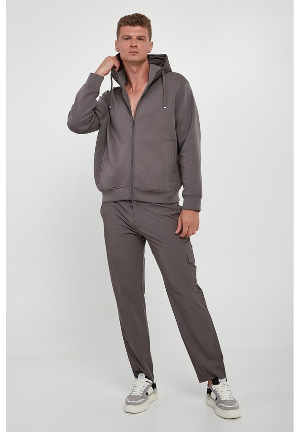 Armani Exchange - Bluza męska z kapturem ARMANI EXCHANGE. Typ kołnierza: kaptur