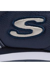 skechers - Skechers Sneakersy Goldn Gurl 111/NVY Granatowy. Kolor: niebieski. Materiał: materiał #7