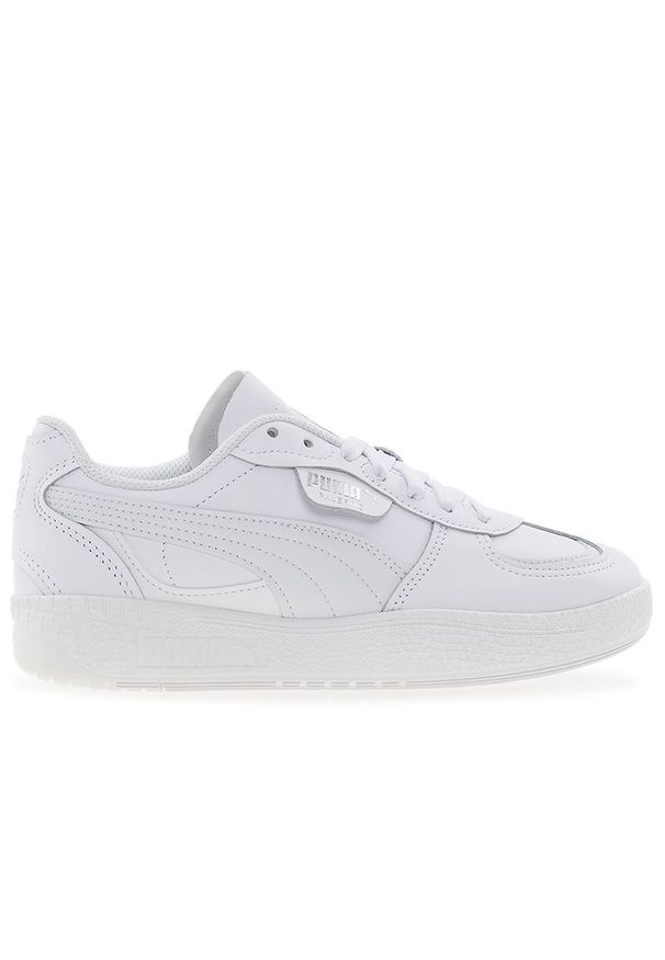 Buty Puma Palermo Moda 39773801 - białe. Okazja: na co dzień. Kolor: biały. Materiał: guma, syntetyk, skóra. Szerokość cholewki: normalna