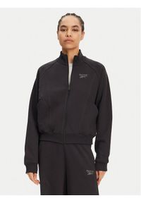 Reebok Bluza 100214104 139-18-00 Czarny Regular Fit. Kolor: czarny. Materiał: bawełna