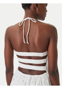 Iconique Sukienka letnia Sirya IC26-007 Biały Regular Fit. Kolor: biały. Materiał: bawełna. Sezon: lato #5