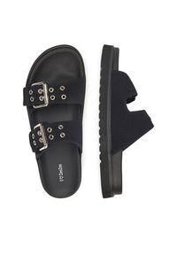 DeeZee Klapki HY86009-16 Czarny. Kolor: czarny. Materiał: syntetyk #5