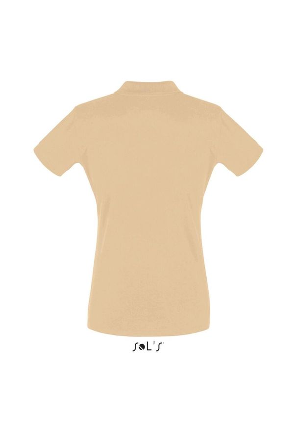 SOL'S - Damska koszulka polo Sol's Perfect. Typ kołnierza: polo. Kolor: beżowy, wielokolorowy, brązowy