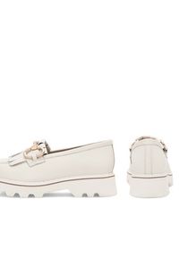 Badura Loafersy NECTOR-06W1-016 Biały. Kolor: biały. Materiał: skóra #7