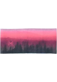 Opaska sportowa na głowę damska Buff Tech Polar Headband. Kolor: różowy. Materiał: poliester, elastan. Styl: sportowy #1