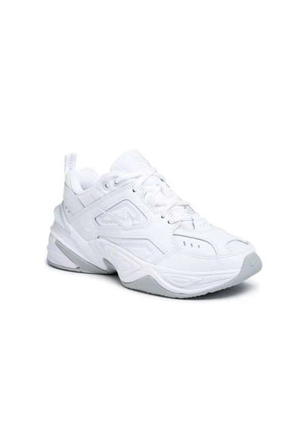 Buty do chodzenia damskie Nike M2k Tekno. Zapięcie: sznurówki. Kolor: biały. Materiał: materiał, syntetyk. Szerokość cholewki: normalna. Sport: turystyka piesza