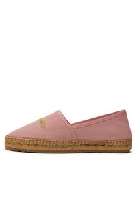 Love Moschino - LOVE MOSCHINO Espadryle JA10572G0IJP5609 Różowy. Kolor: różowy. Materiał: materiał