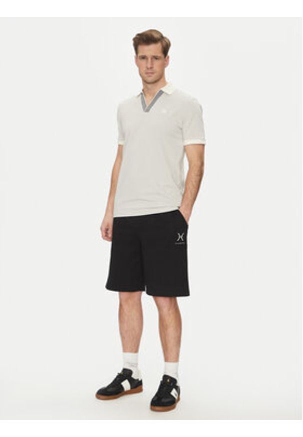 Richmond X Polo UMP25168PO Szary Regular Fit. Typ kołnierza: polo. Kolor: szary. Materiał: bawełna