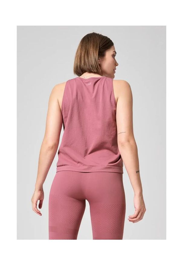 CASALL - Damska Koszulka Fitness Essential Block Casualowa. Kolor: różowy. Sport: fitness