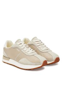 Hugo - HUGO Sneakersy Kiria 50548131 Beżowy. Kolor: beżowy. Materiał: materiał #4